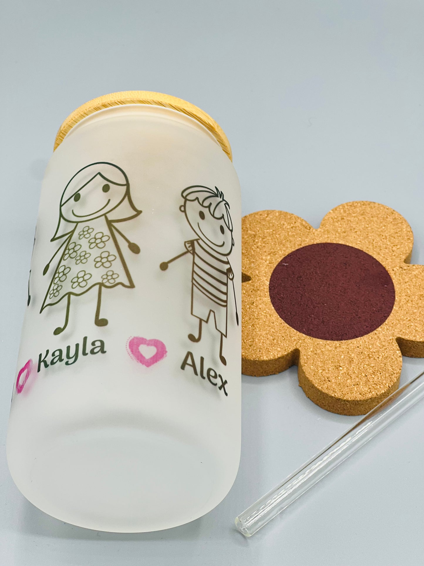 Personalized Stick Figure Family