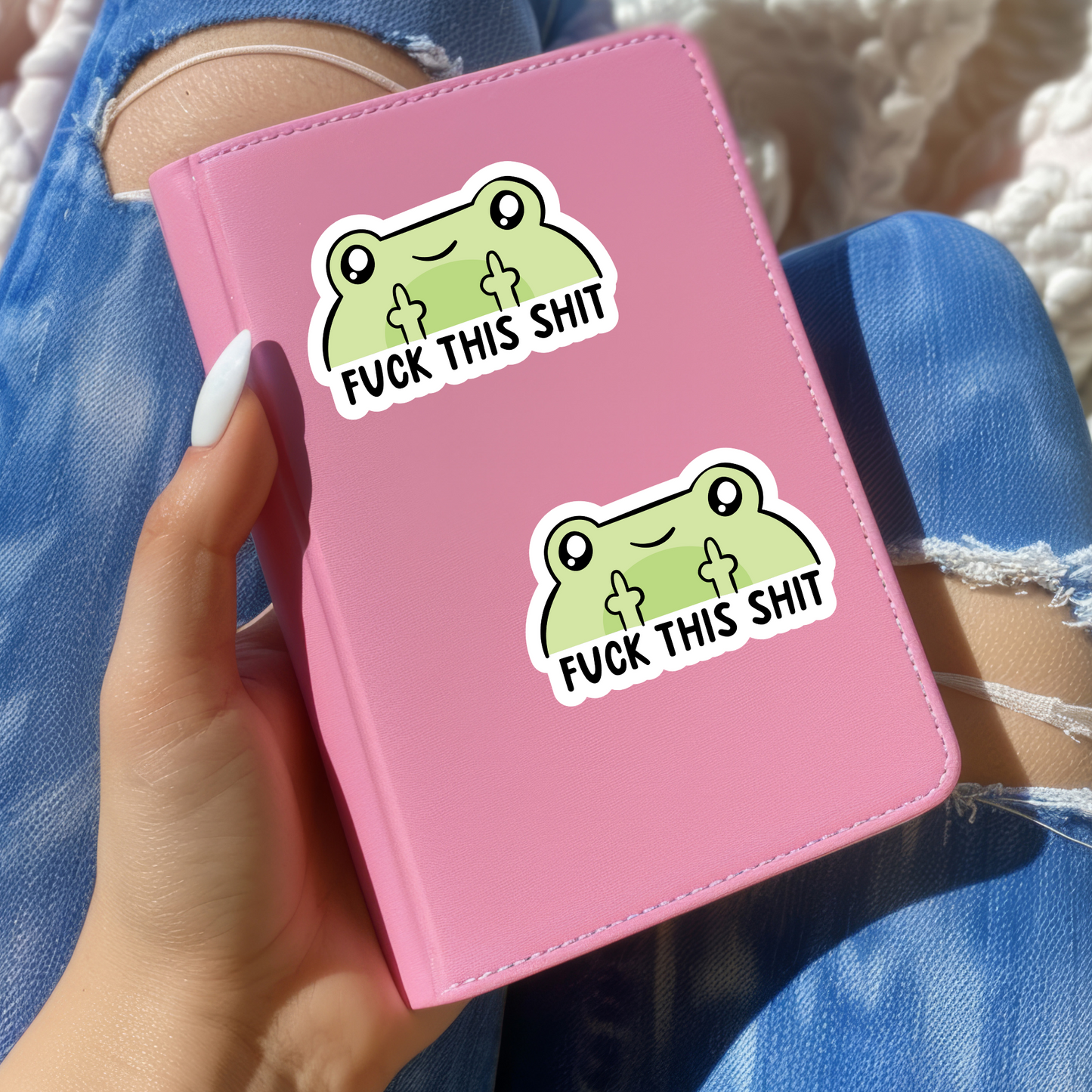 FUCK THIS SHIT STICKER