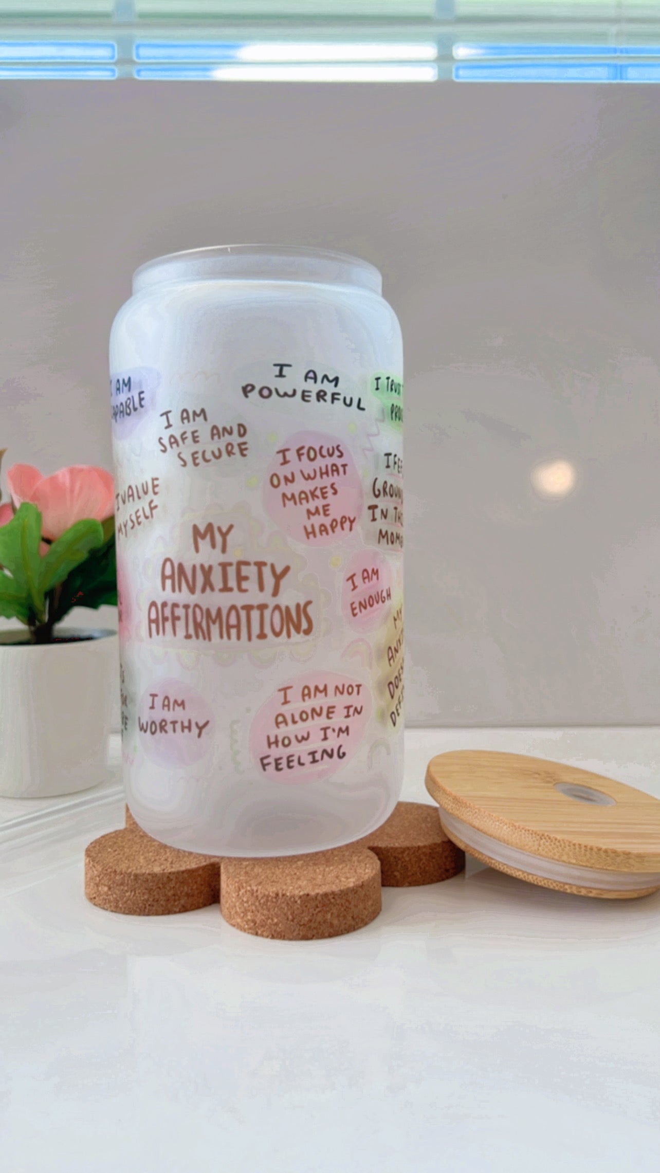 My Anxiety Affirmations Coffee Mug.