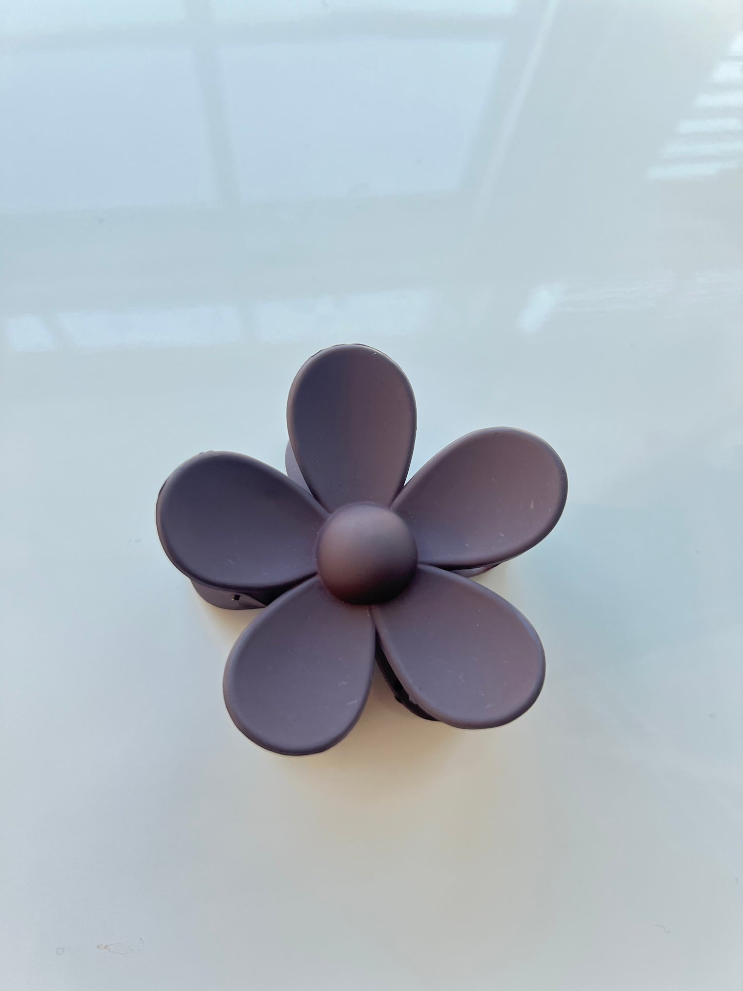 Flower Hair Clip Flower Hair Clip Nonslip Strong Hold Hair 3 Inch Matte Small Flowers Claw Clips for Women and Girls.
