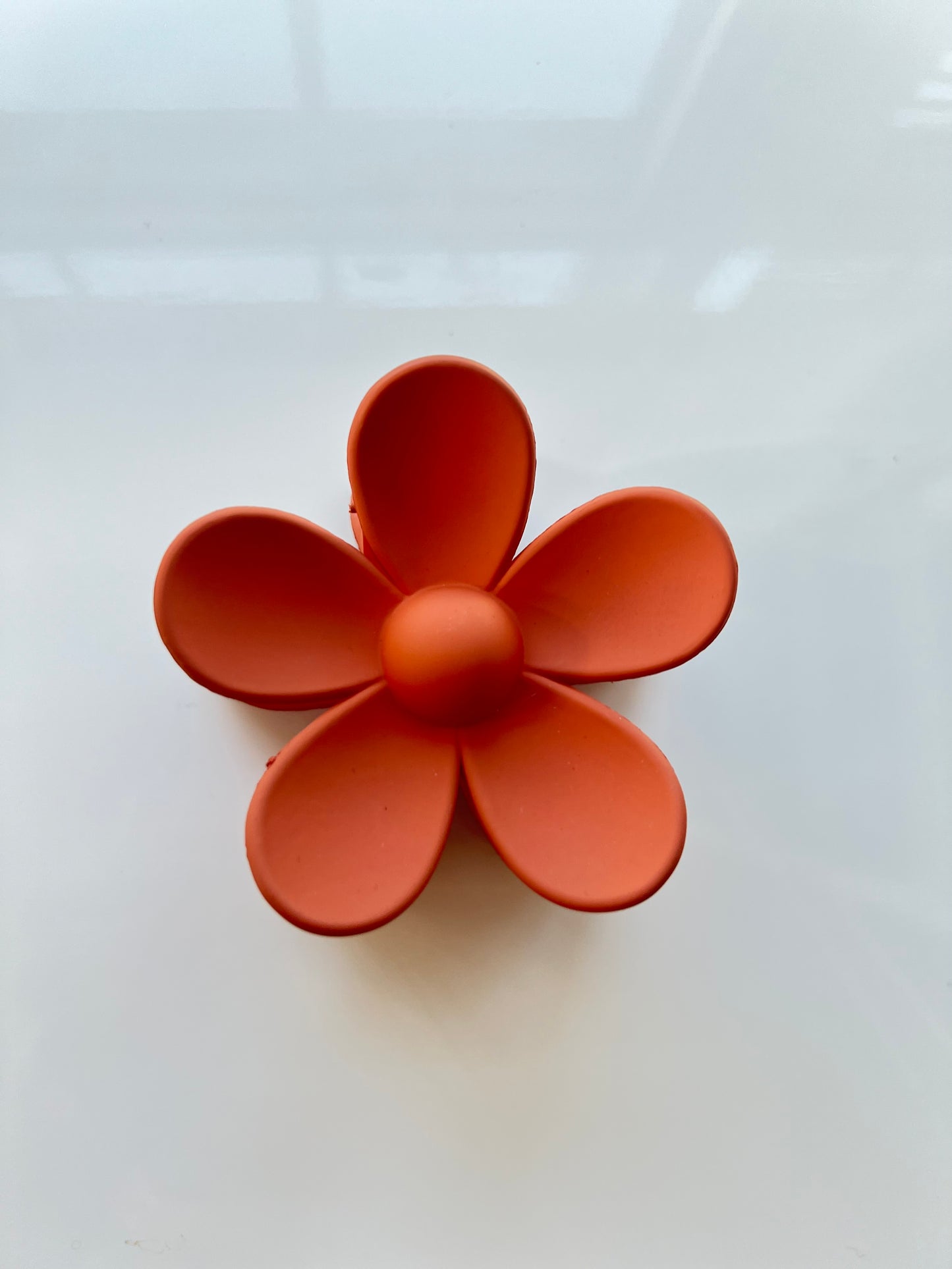 Flower Hair Clip Flower Hair Clip Nonslip Strong Hold Hair 3 Inch Matte Small Flowers Claw Clips for Women and Girls.
