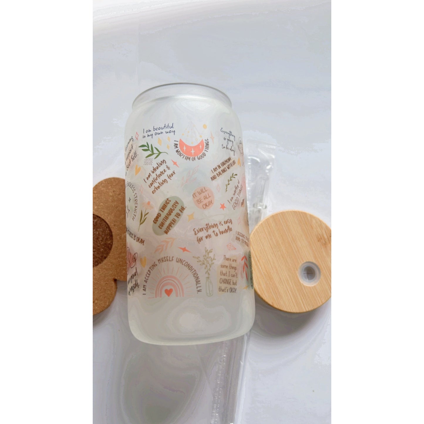 Positive Self Love Affirmations Mug, Positivity Coffee Mug, Mental Health Mug.