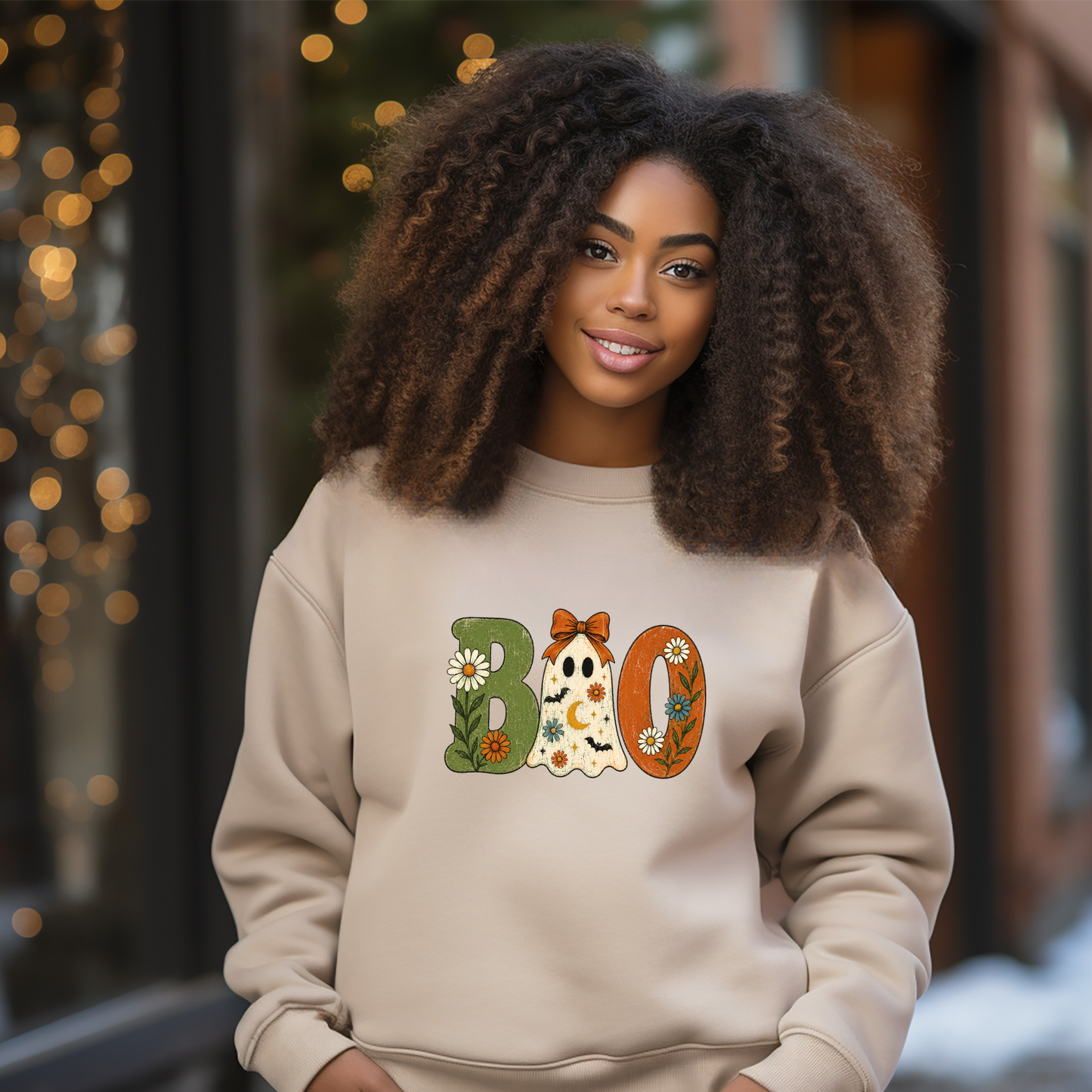 Boo Crew Halloween Sweatshirt