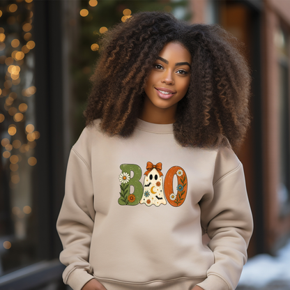 Boo Crew Halloween Sweatshirt