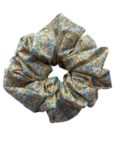 Green Floral XL Scrunchies