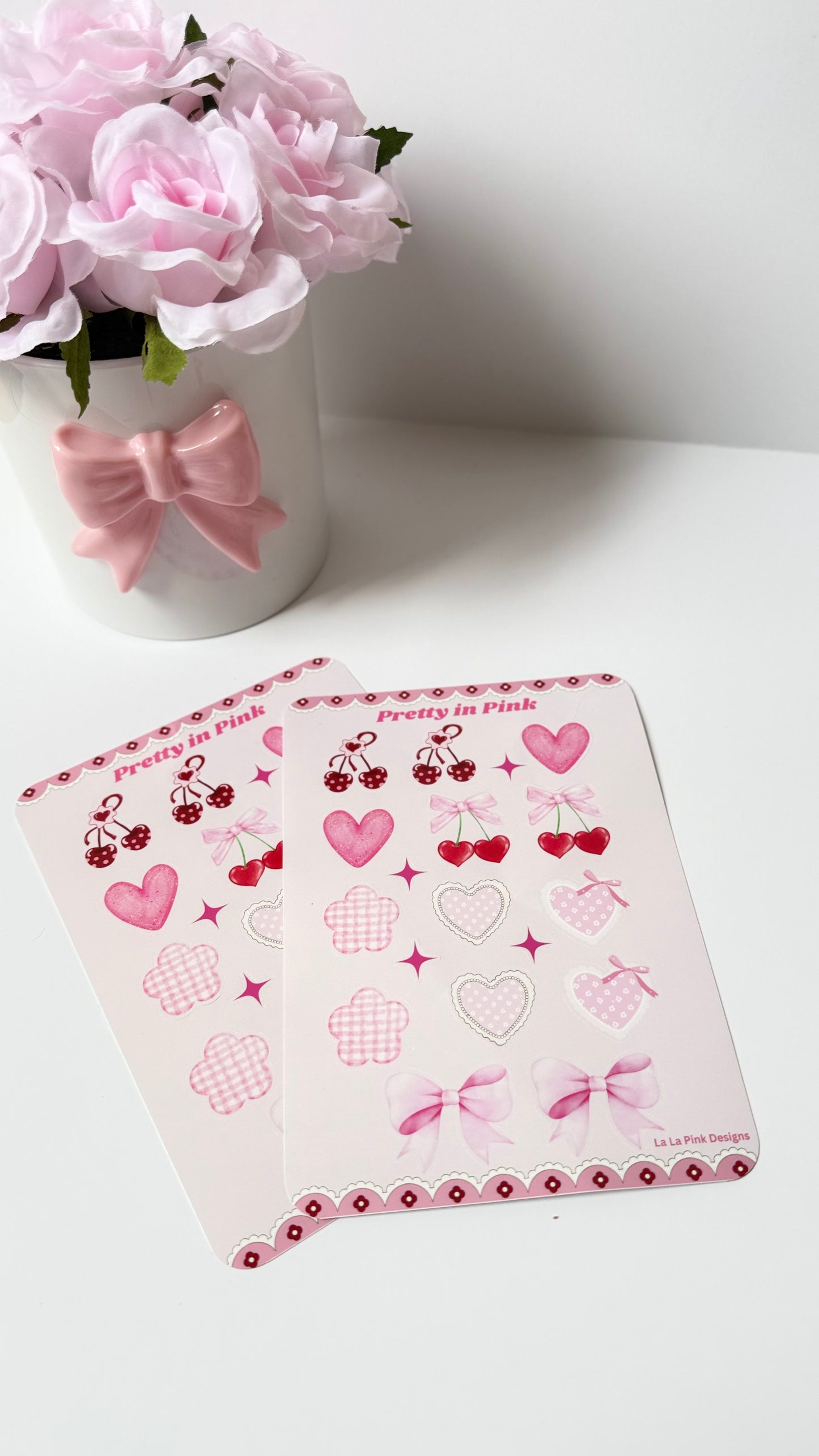 Pretty In Pink Sticker Sheet