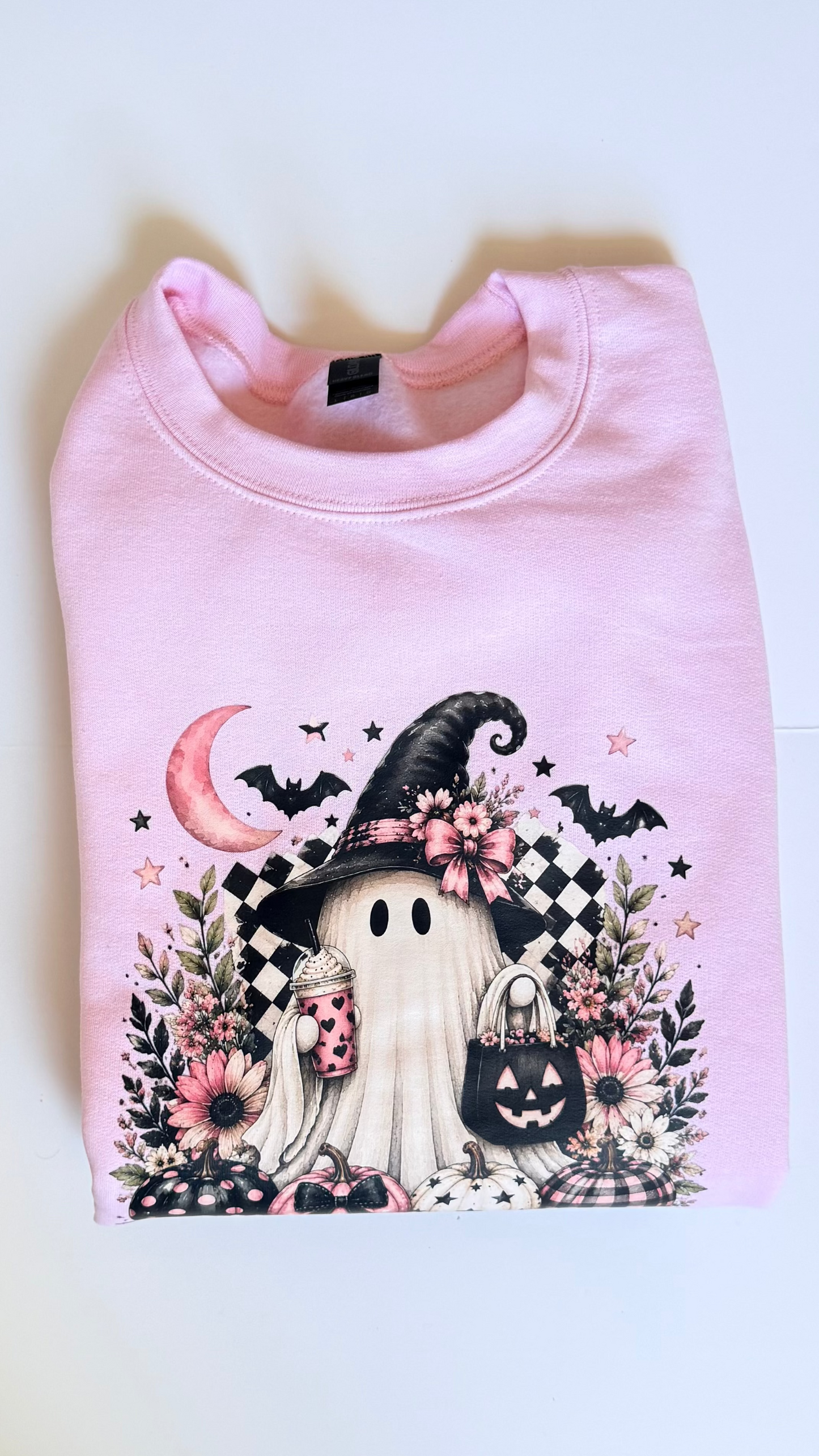 Pretty in Pink & Spooky Sweatshirt