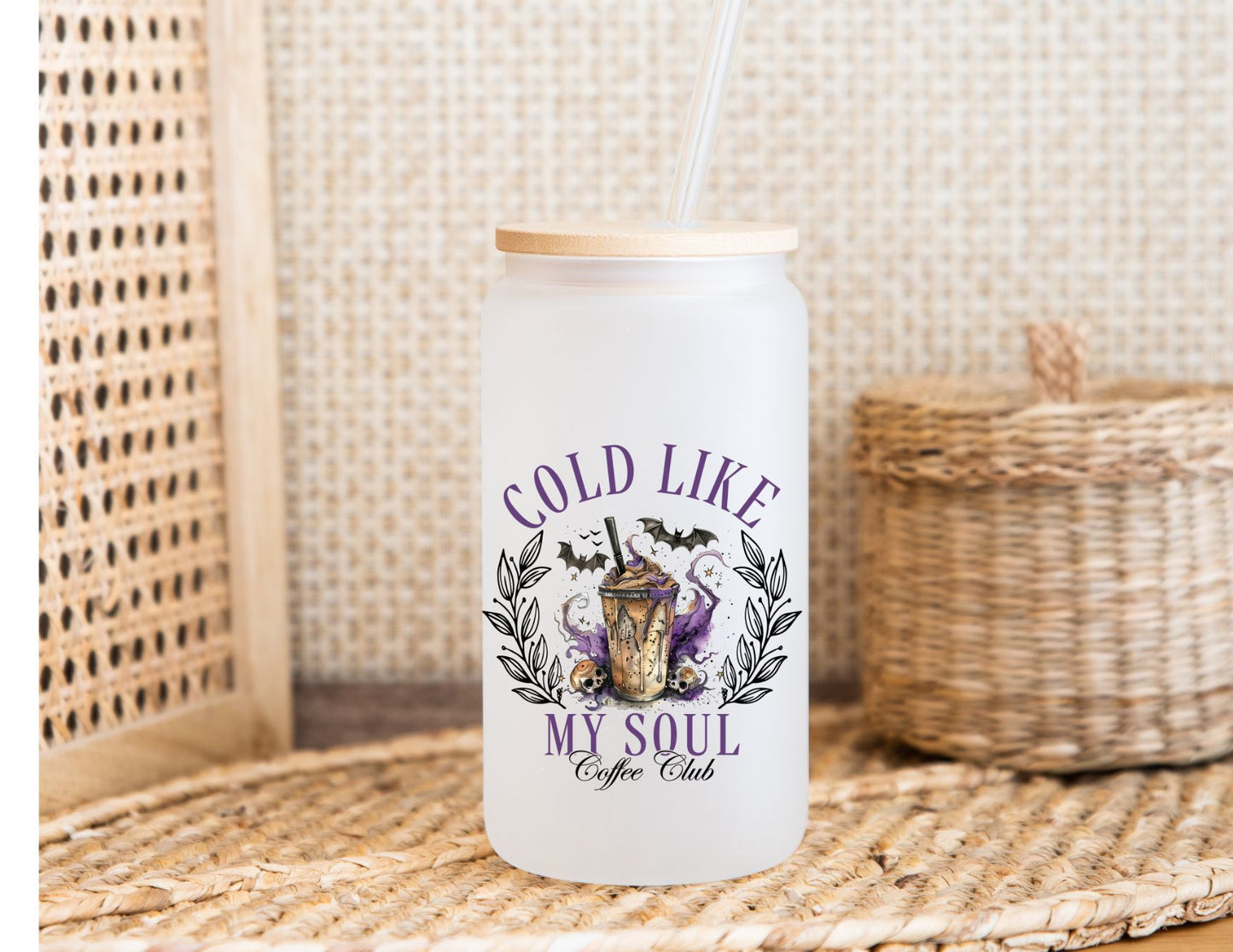 Cold Like my Soul Glass Cups