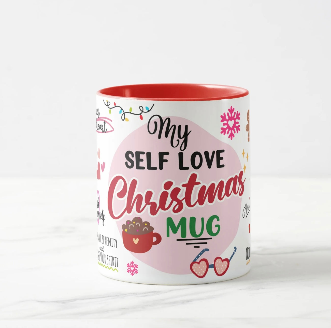 Self love Christmas Mug