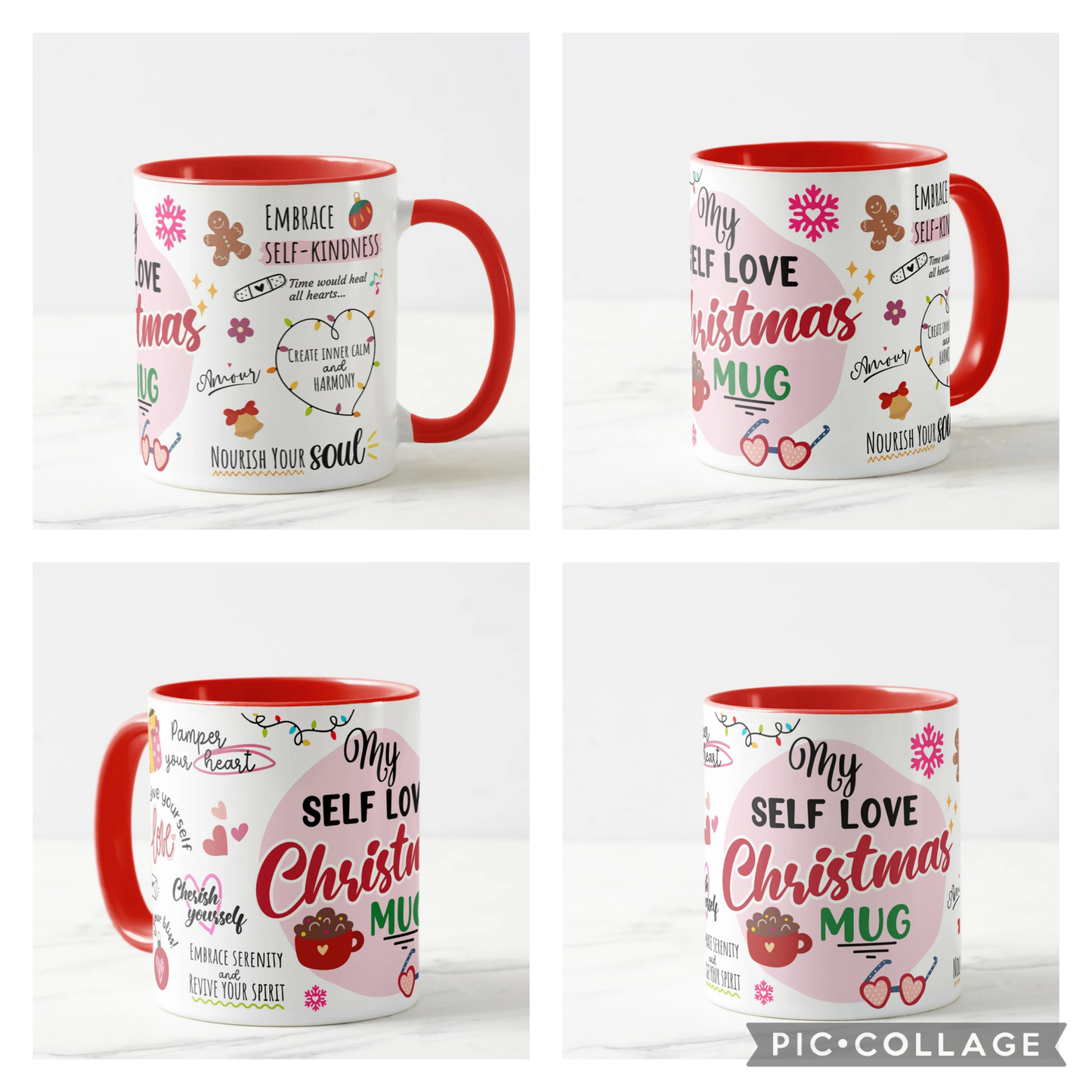 Self love Christmas Mug