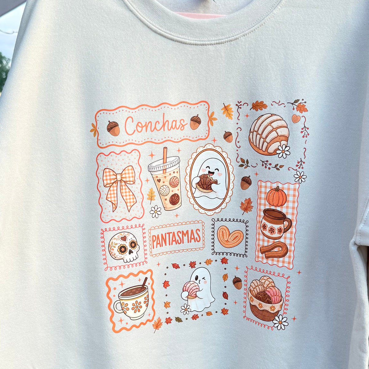 Conchas & Spooky Things Fall Sweatshirt