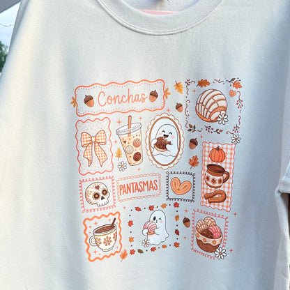 Conchas & Spooky Things Fall Sweatshirt