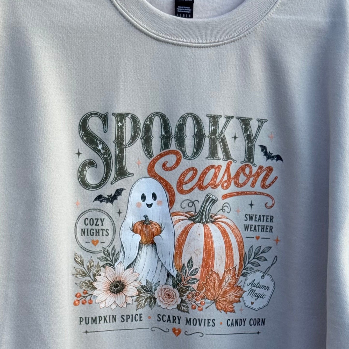 Spooky & Cozy Halloween Sweatshirt