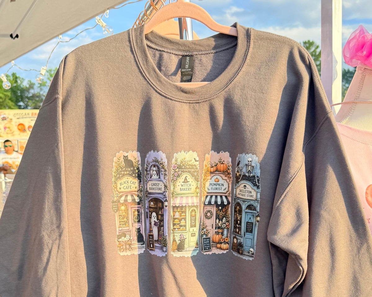 Spooky Halloween Shop Sweatshirt