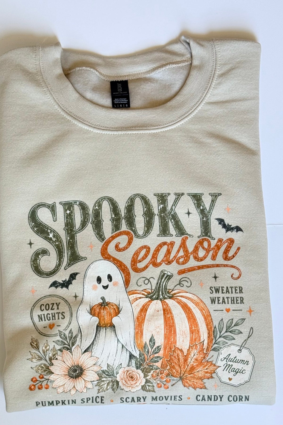Spooky & Cozy Halloween Sweatshirt