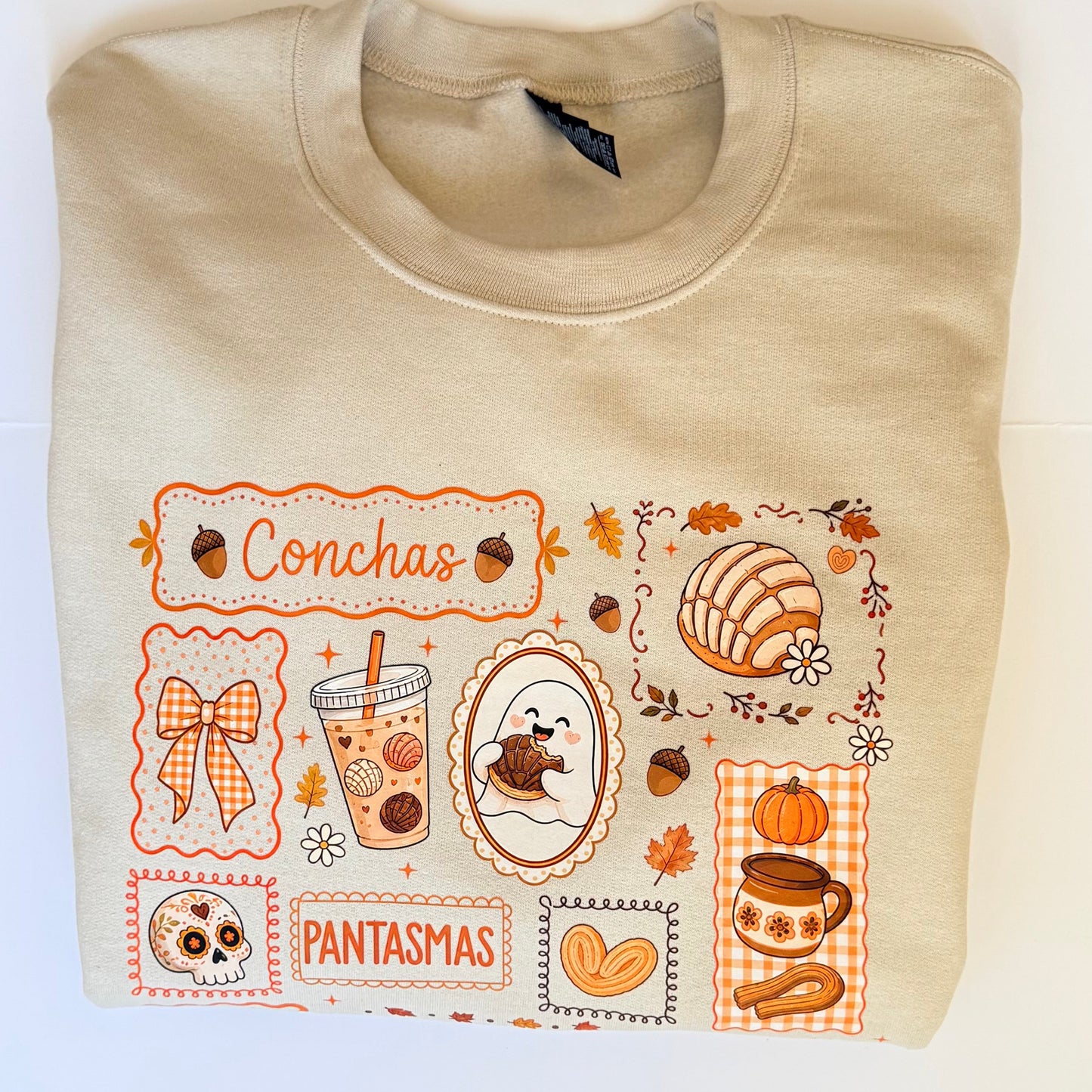 Conchas & Spooky Things Fall Sweatshirt