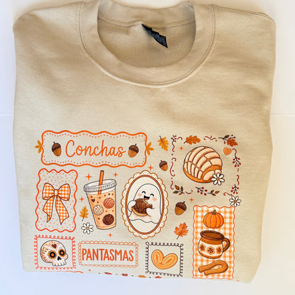 Conchas & Spooky Things Fall Sweatshirt