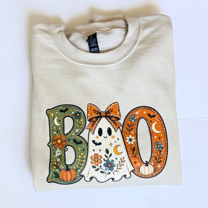 Boo Crew Halloween Sweatshirt