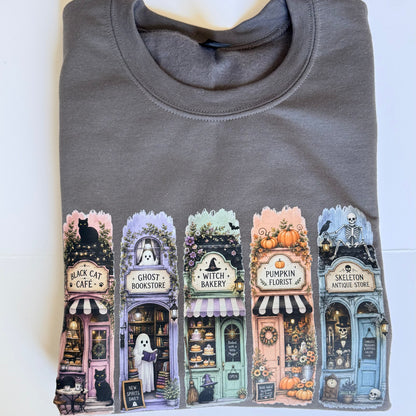 Spooky Halloween Shop Sweatshirt