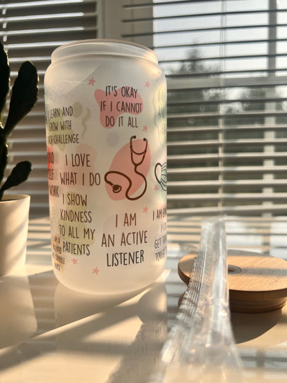 Nurse Daily Affirmations Mug, Positivity Coffee Mug