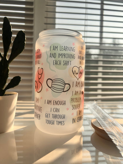 Nurse Daily Affirmations Mug, Positivity Coffee Mug