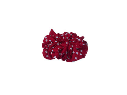 Red Floral XL Scrunchies