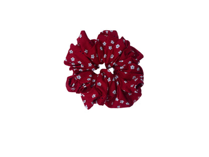 Red Floral XL Scrunchies