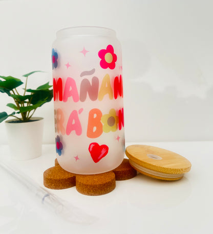 Mañana Sera Bonito Glass Coffee Mug