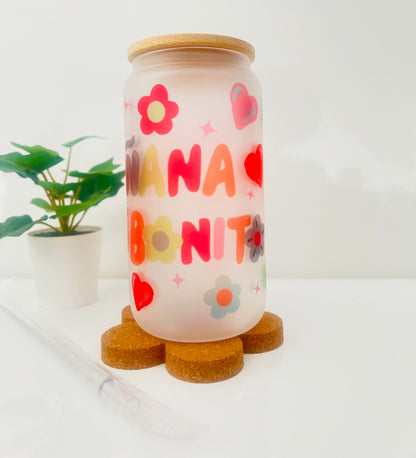 Mañana Sera Bonito Glass Coffee Mug