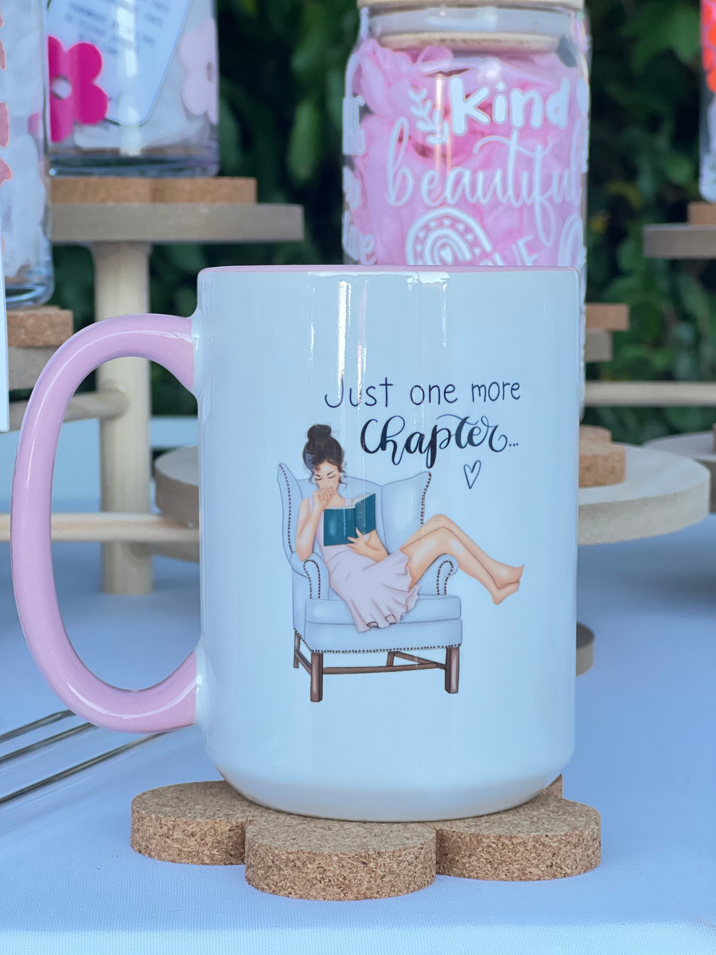 Just one more chapter Coffee Mug, Book Lover Coffee Mug, Coffee Cup