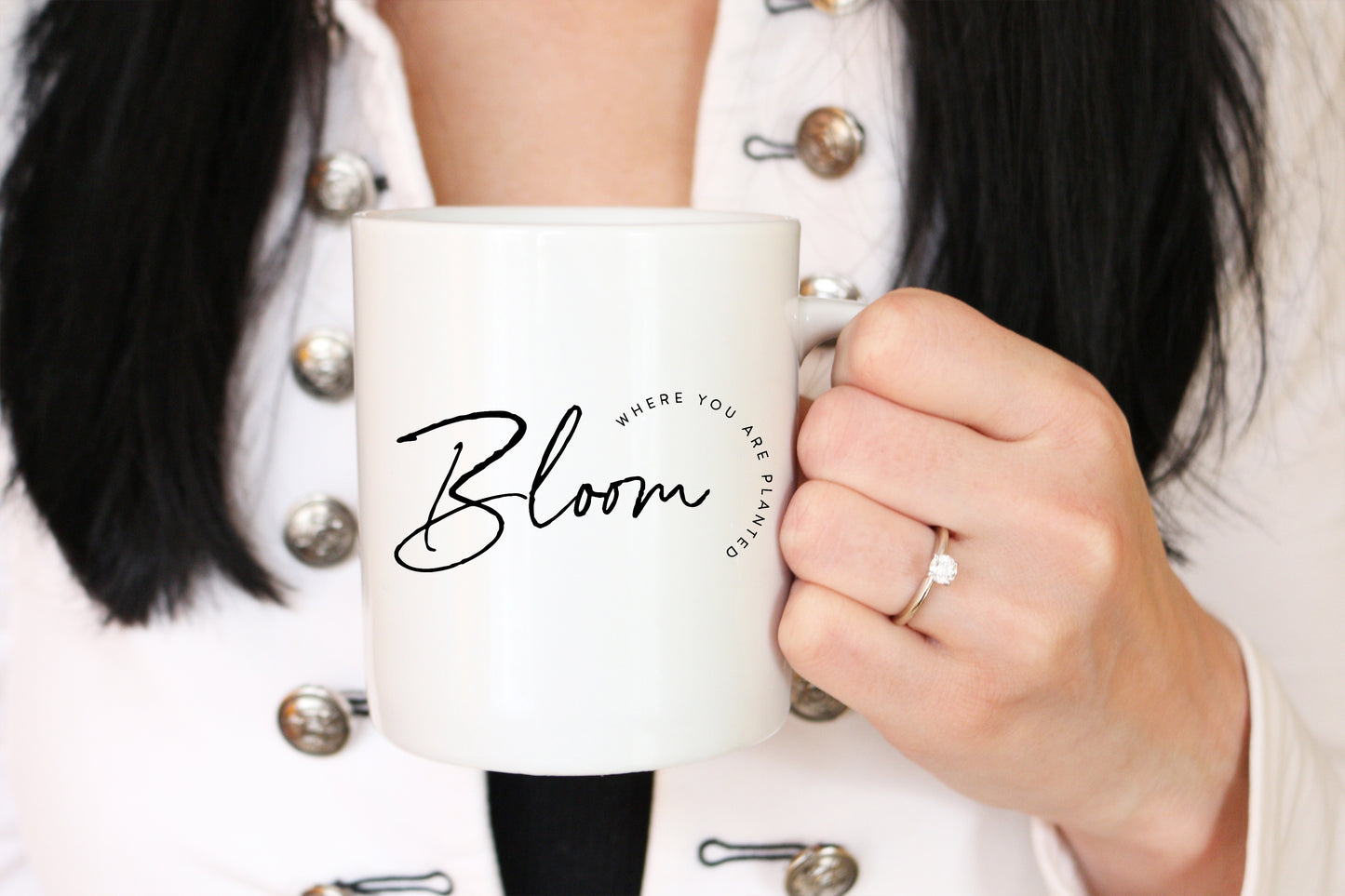 Bloom Where You Are Planted Coffee Mug